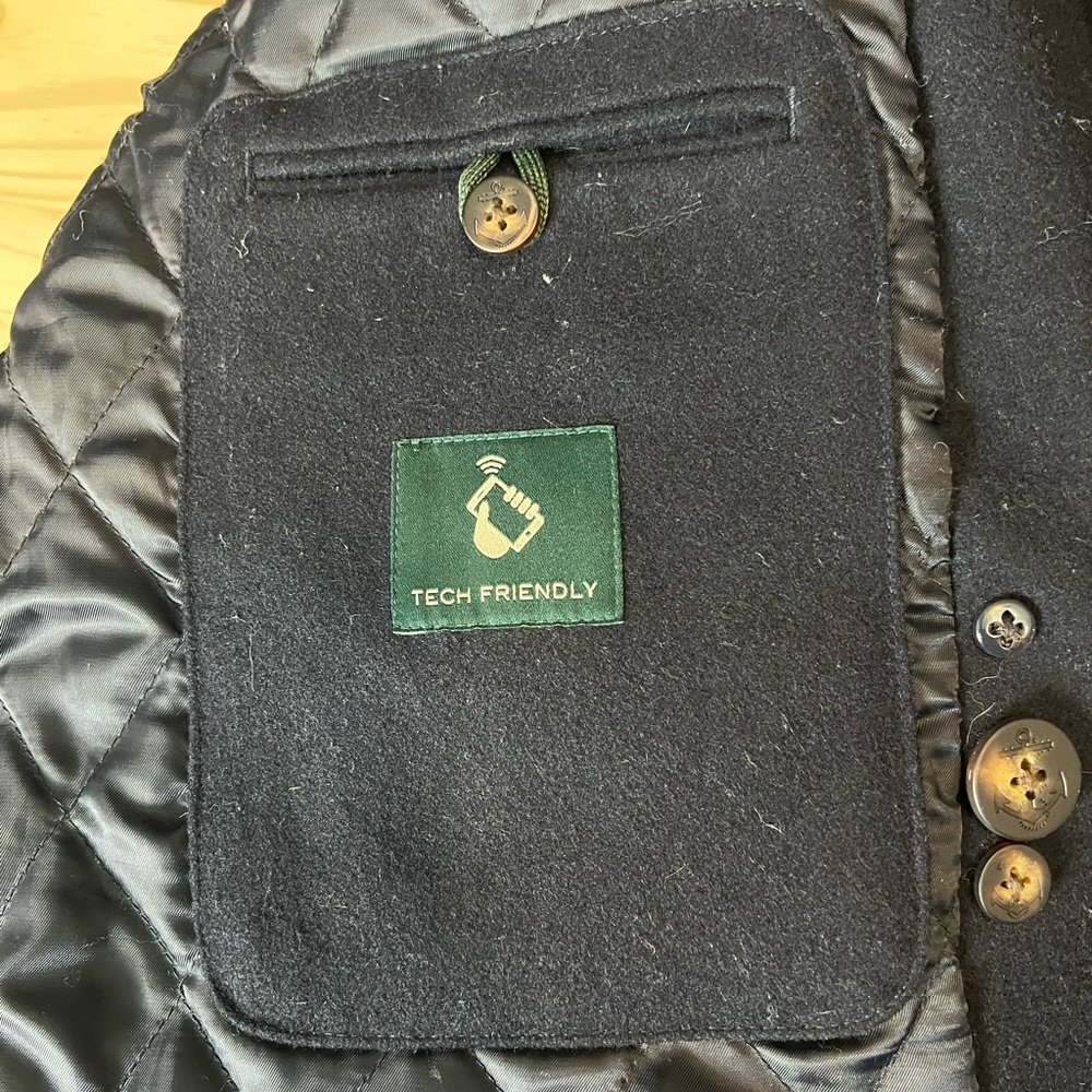 Lauren Ralph Lauren Navy Pea coat - Picture 4 of 5
